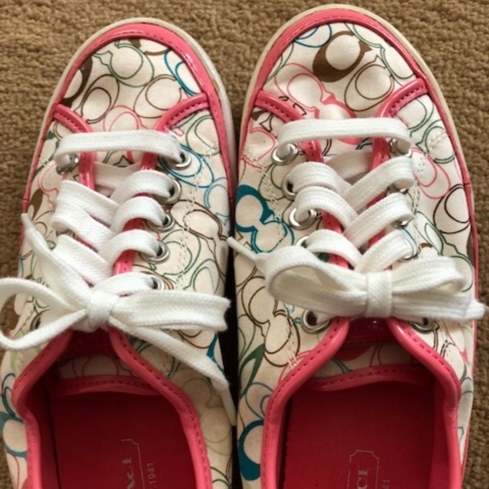 Coach 'Etta' canvas sneakers - 5.5 NWOB